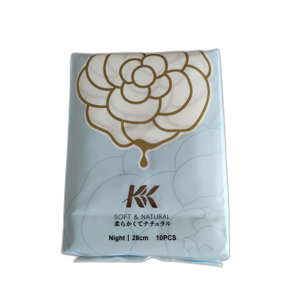 KK Soft & Natural Night Sanitary Pads 28 cm - SUKHA PHARMACY