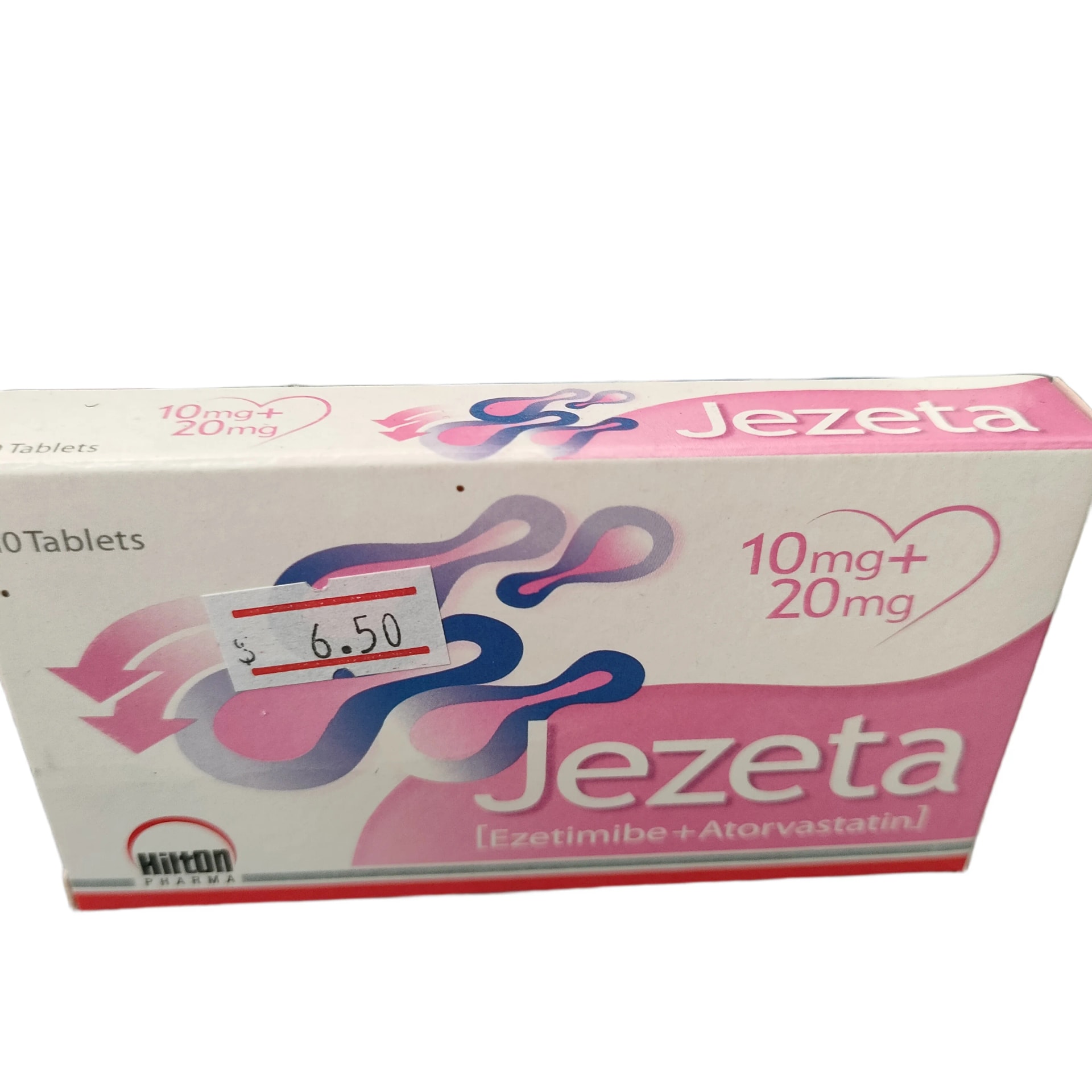 Jezeta 10 mg + 20 mg - PHARMACY PONLEU AOSOT