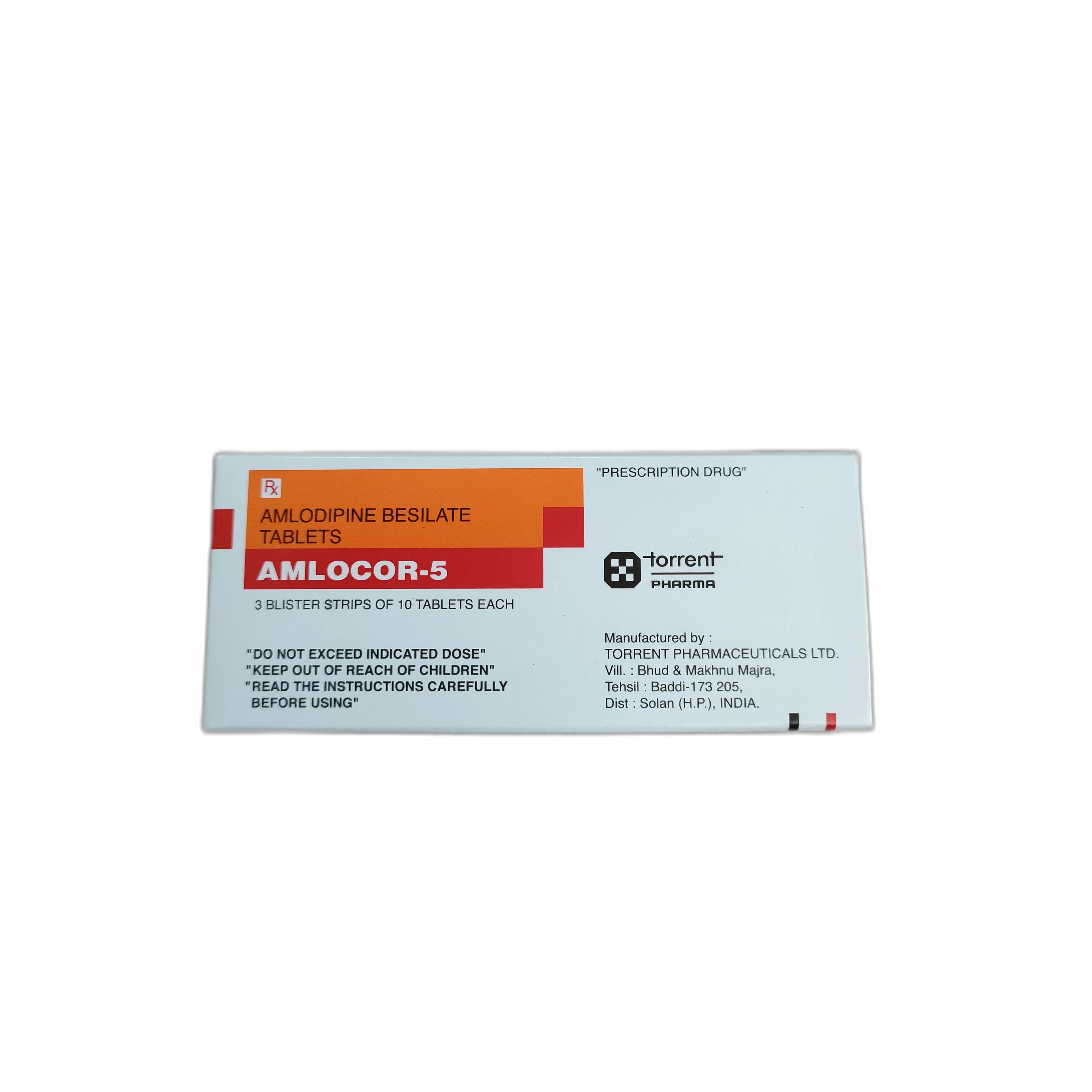 Amlocor-5 5 mg - ឱសថស្ថាន សិរីមង្គលថ្មី