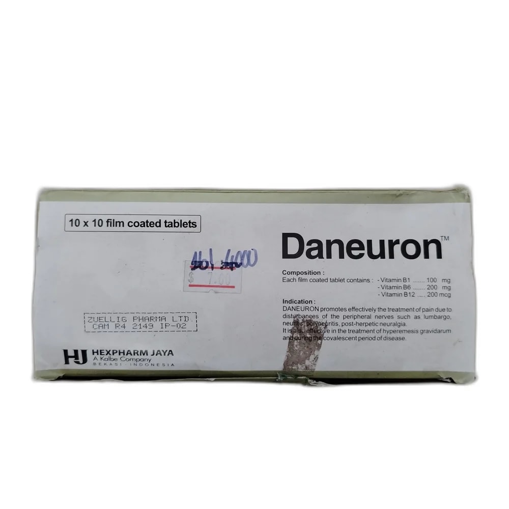 Daneuron 100 mg / 200 mg / 200 mcg - Oudom Puthik Pharmacy