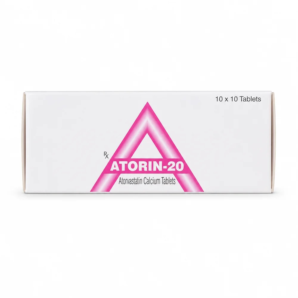 Atorin-20 Atorvastatin 20 mg tablets - Kim Yi