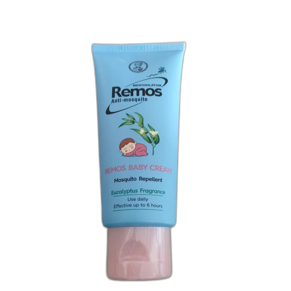Mentholatum Remos Baby Cream Mosquito Repellent 70 g; Picaridin 10% - SUKHA PHARMACY