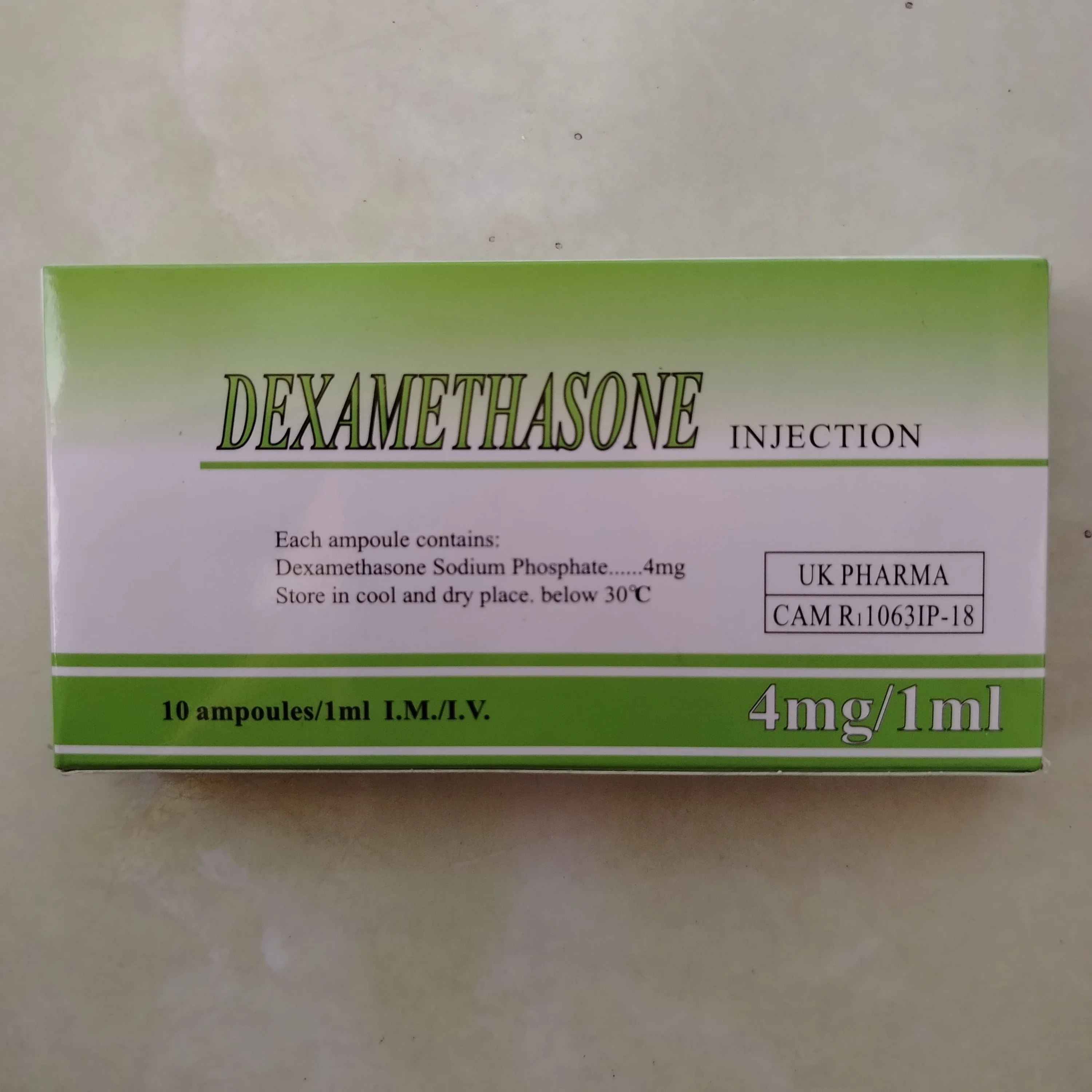 Dexamethasone Injection 4mg/1ml - Phal Cham Rouen