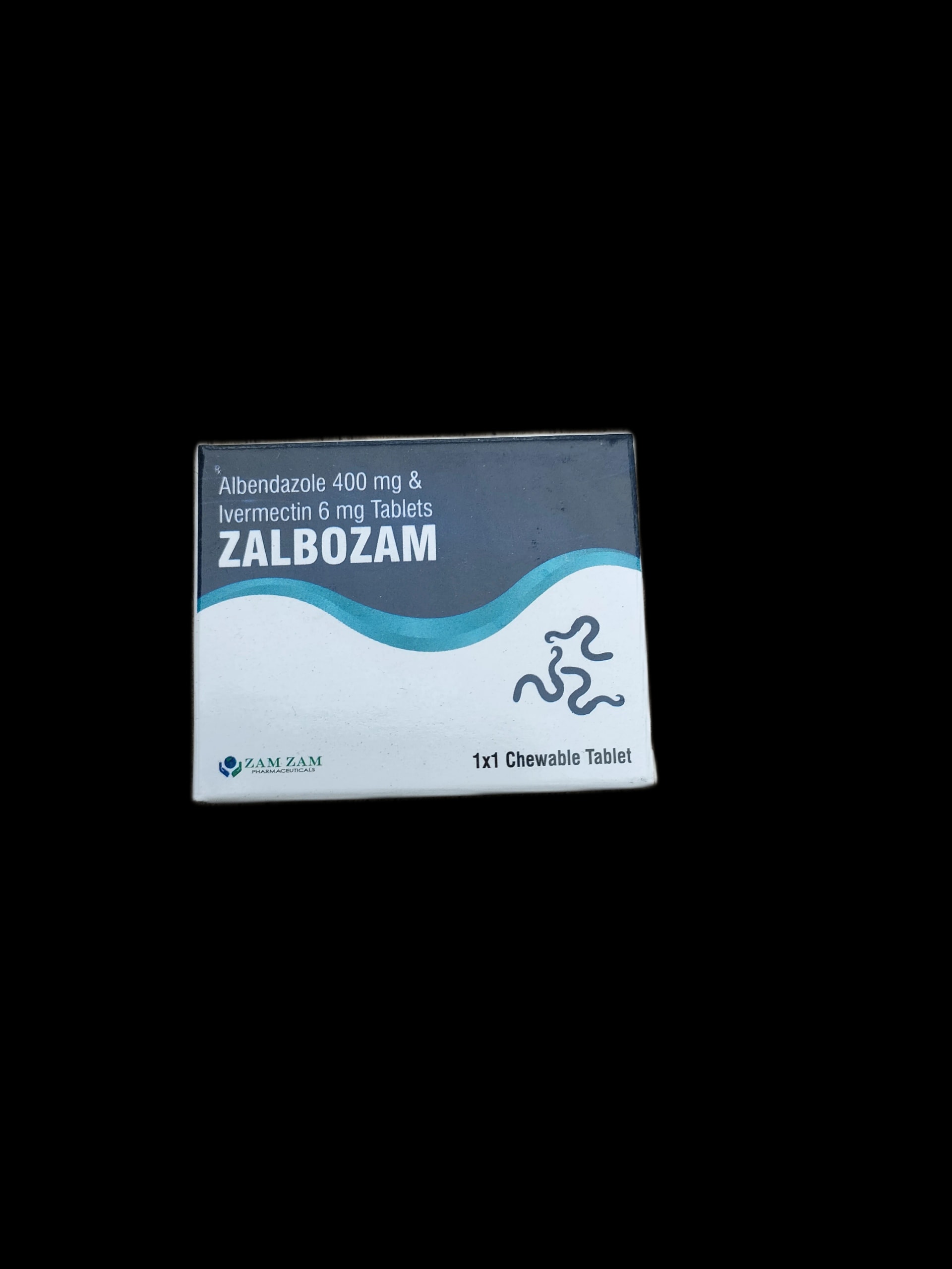 Zalbozam Albendazole Ivermectin Albendazole 400mg + Ivermectin 6mg - PHARMARCY DARA RAKSMEY KOK CHAMBOK