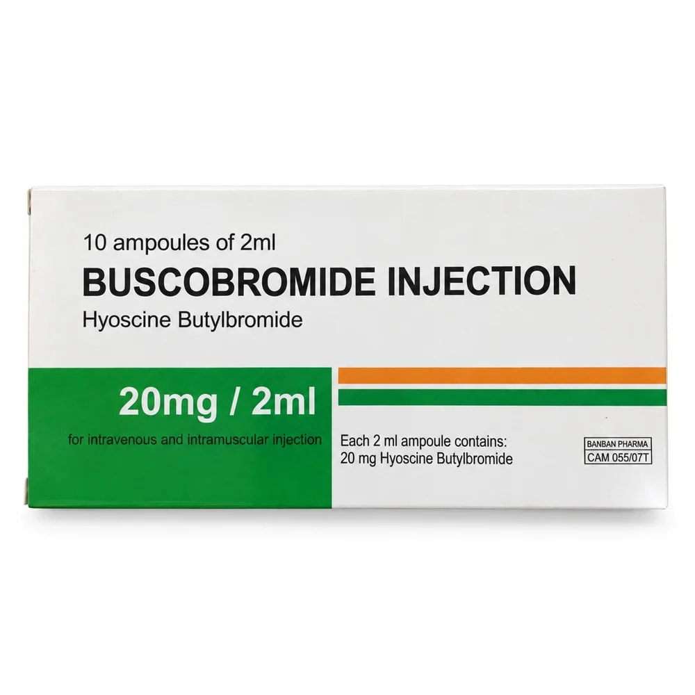 Buscobromide 20 mg / 2 ml - PHARMCY ARUN REAS