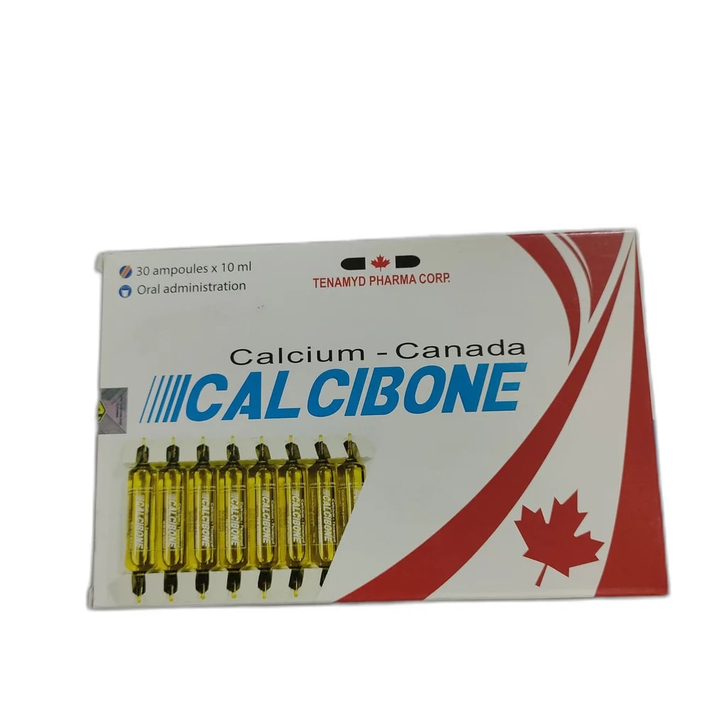 Calcibone 10ml per ampoule (equivalent to 90mg elemental calcium) - MEY PHARMA PHARMACY