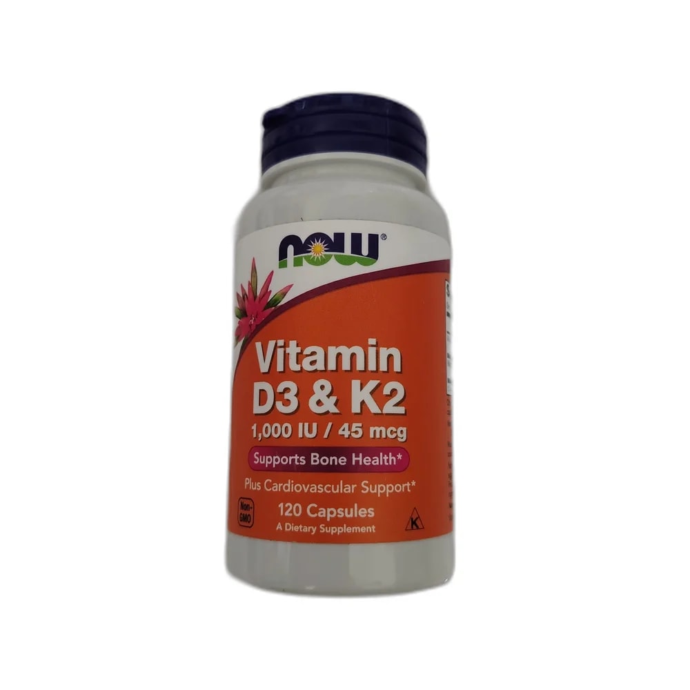 NOW Vitamin D3 & K2 1000 IU / 45 mcg - DHOU CARE PHARMACY