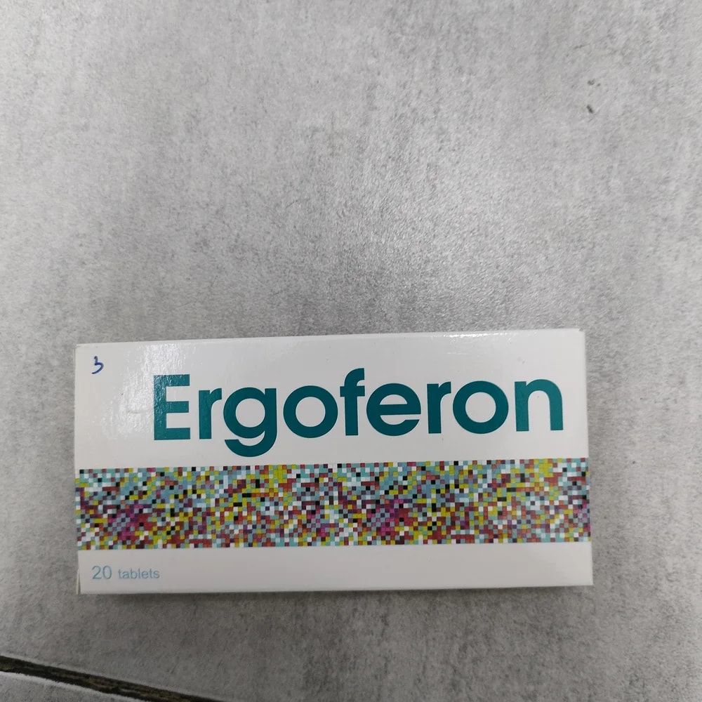 Ergoferon 6 mg each component per tablet - Depot De Pharmacie "A" Kim Houy