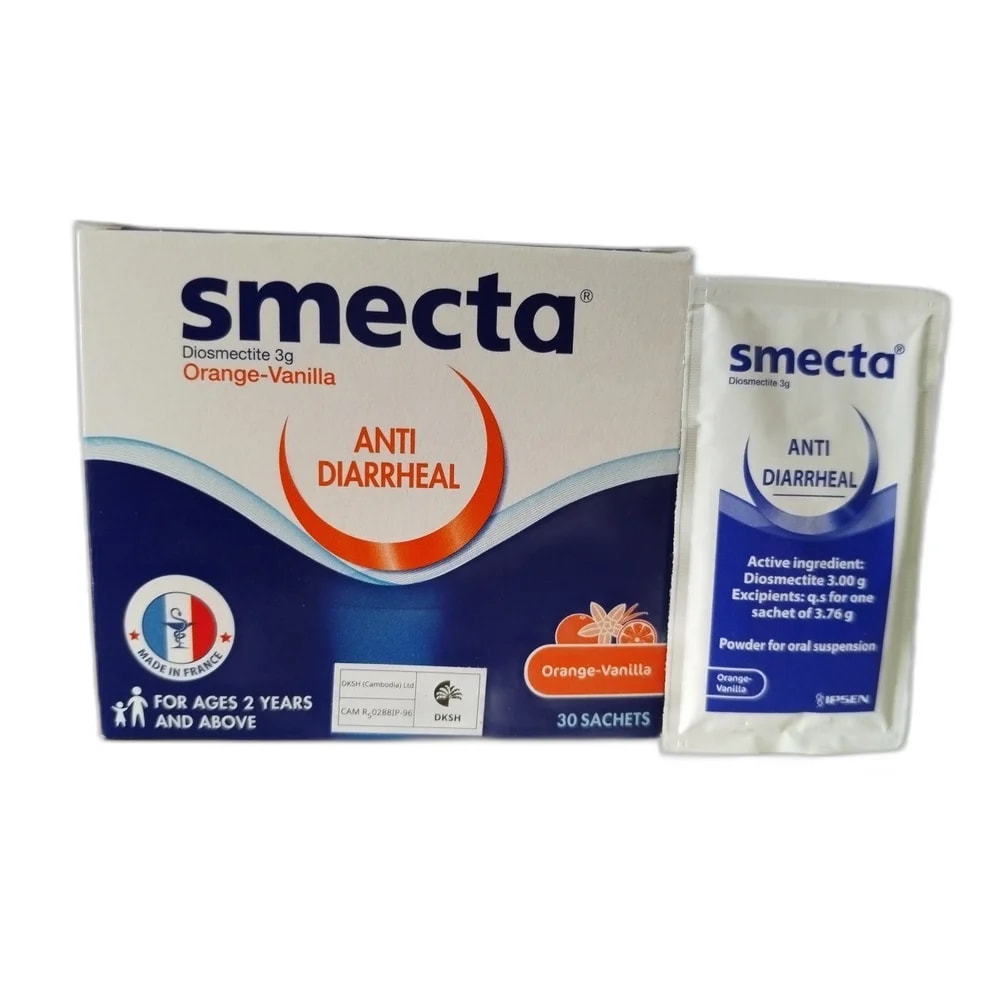 Smecta 3 g - ឱសថស្ថាន សុខលាភ