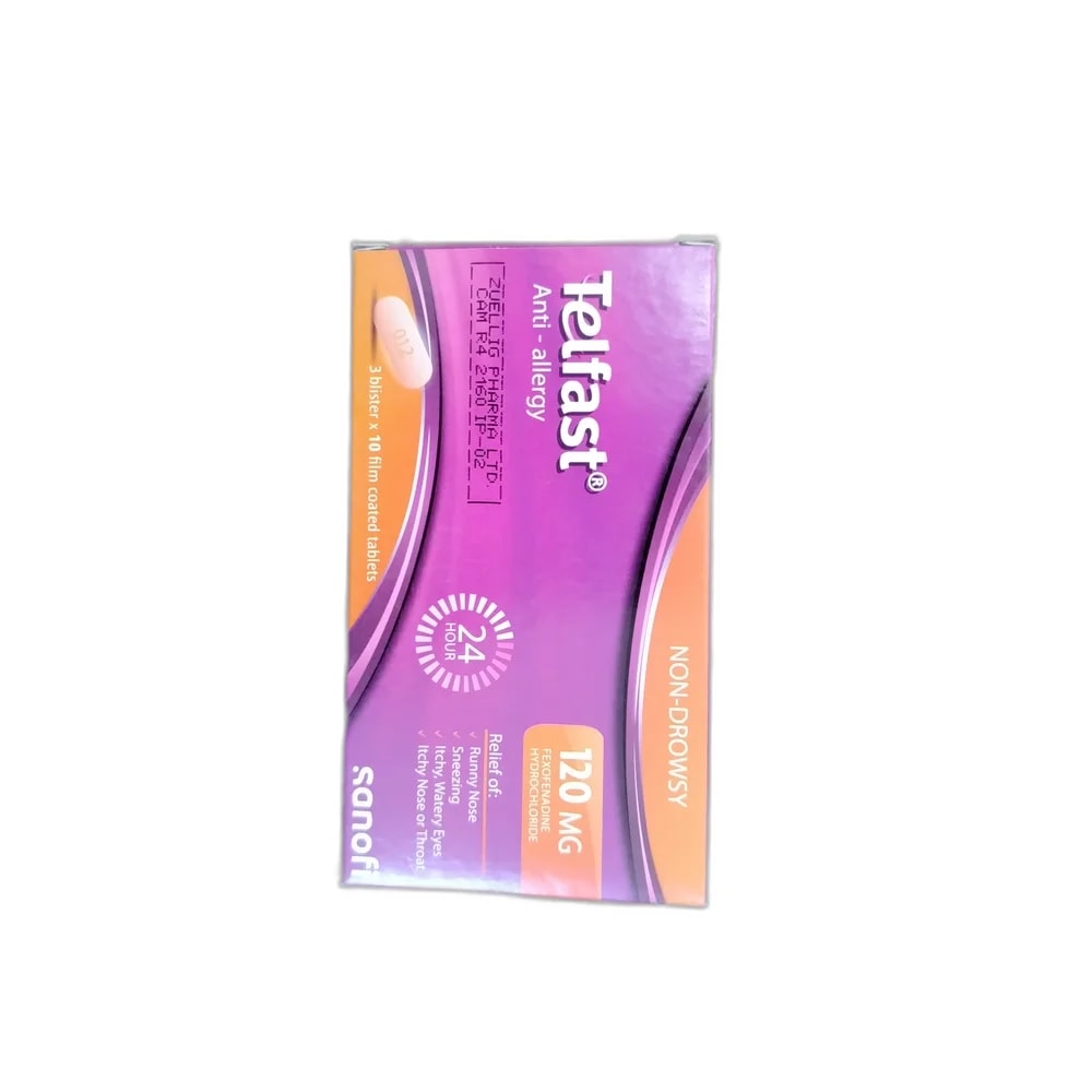 Telfast 120 mg - PHARMA ASSIST PHARMACY