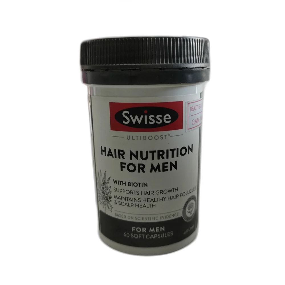 Swisse Ultiboost Hair Nutrition For Men - PHARMACY PONLEU AOSOT