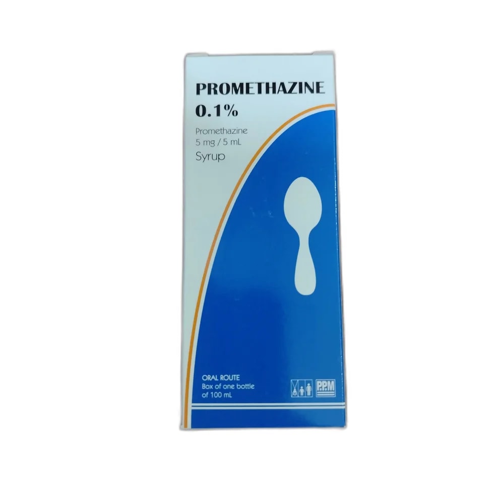 Promethazine 5 mg per 5 mL syrup (0.1%); 100 mL bottle - PHARMA ASSIST PHARMACY
