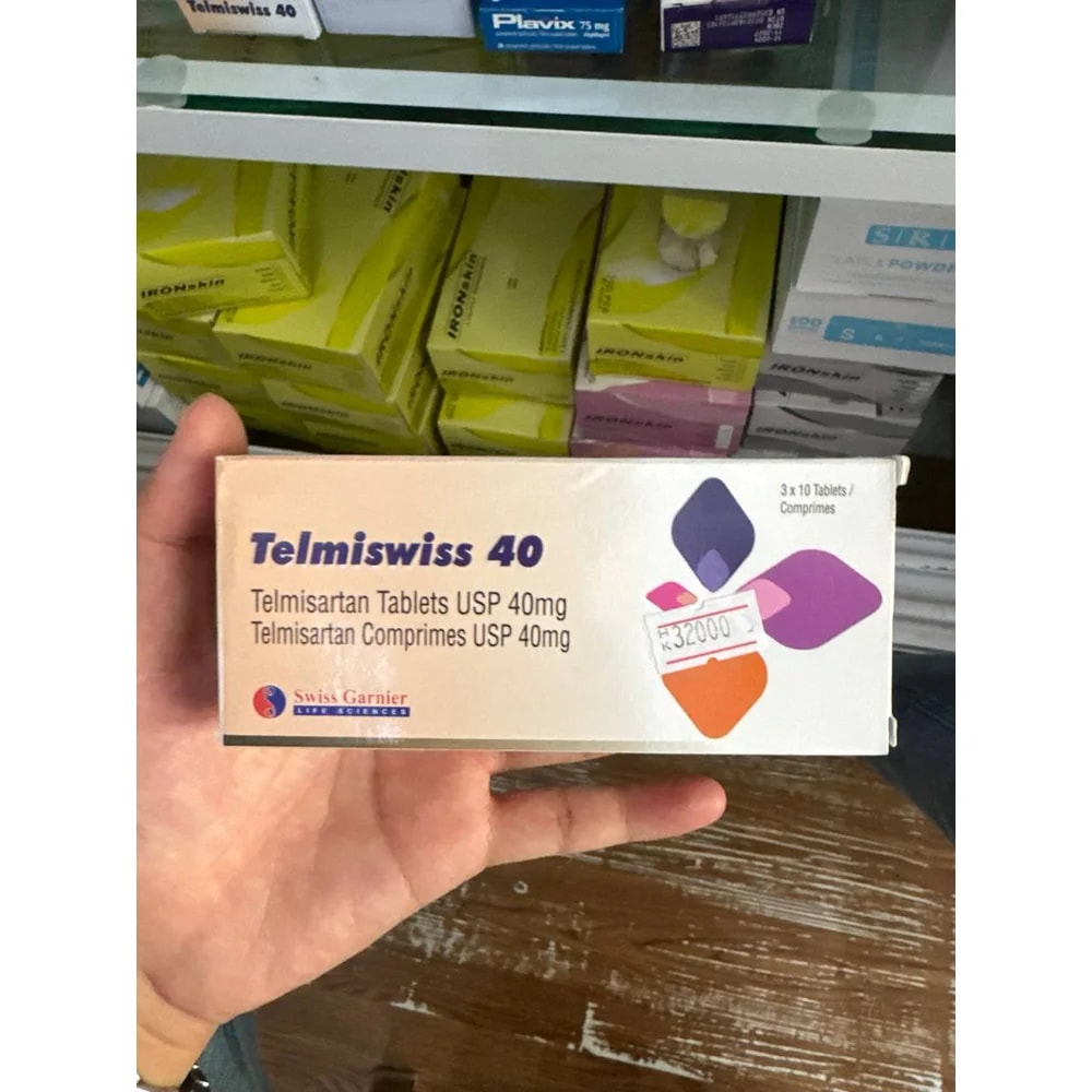 Telmiswiss Telmisartan 40 mg, 30 tablets - Kim Yi