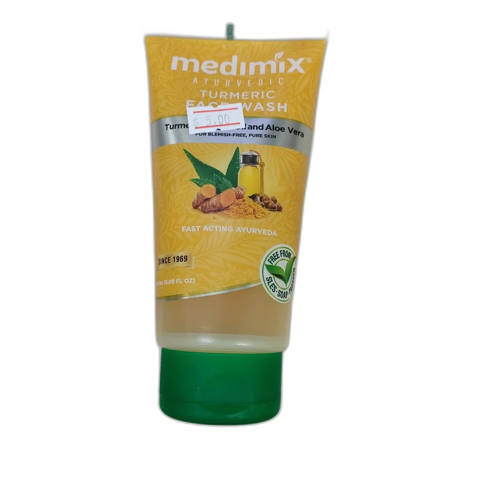 Medimix Ayurvedic Turmeric Face Wash 150 ml - Depot de Pharmacie B Rotha