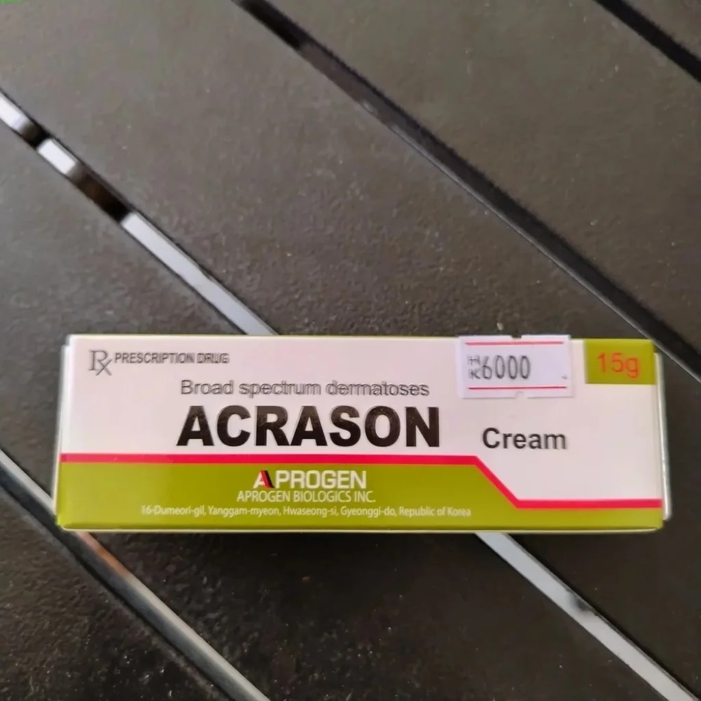 Acrason Betamethasone Dipropionate 0.64 mg + Clotrimazole 10 mg + Gentamicin Sulfate 1 mg per gram - CHEANIMUL PHARMACY