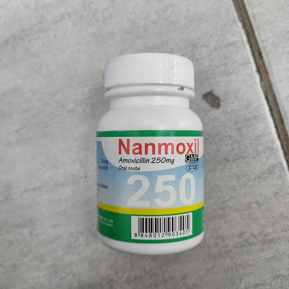 Nanmoxil 250 250 mg per tablet - Depot De Pharmacie "A" Kim Houy