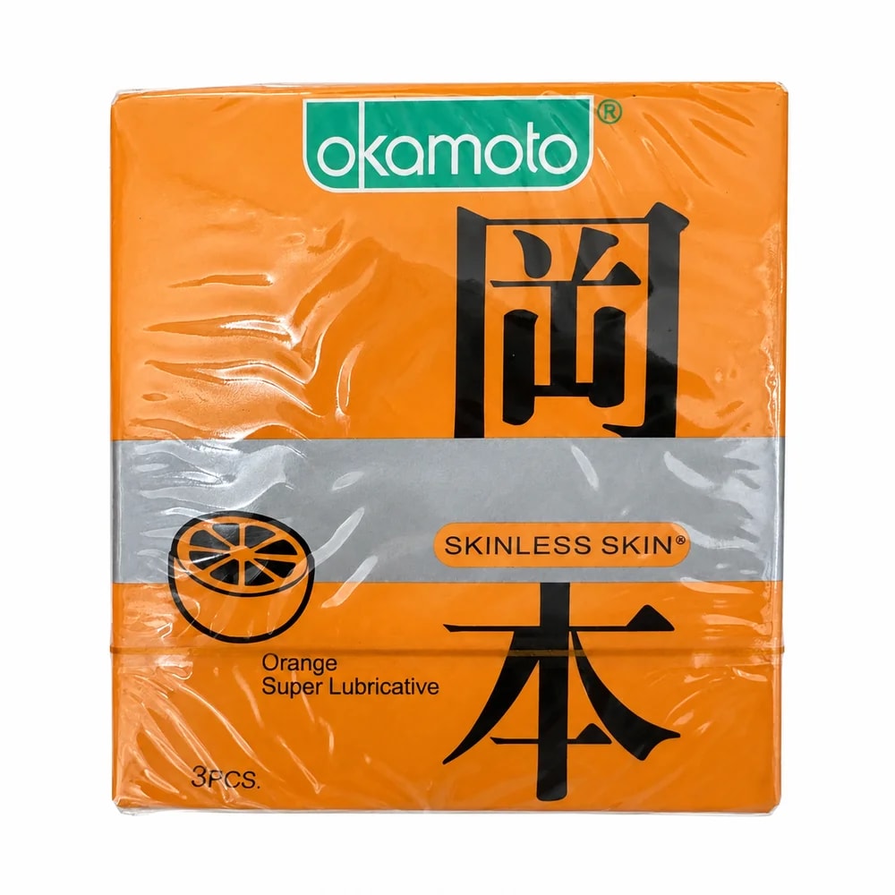 Okamoto Skinless Skin Orange - PHARMCY ARUN REAS