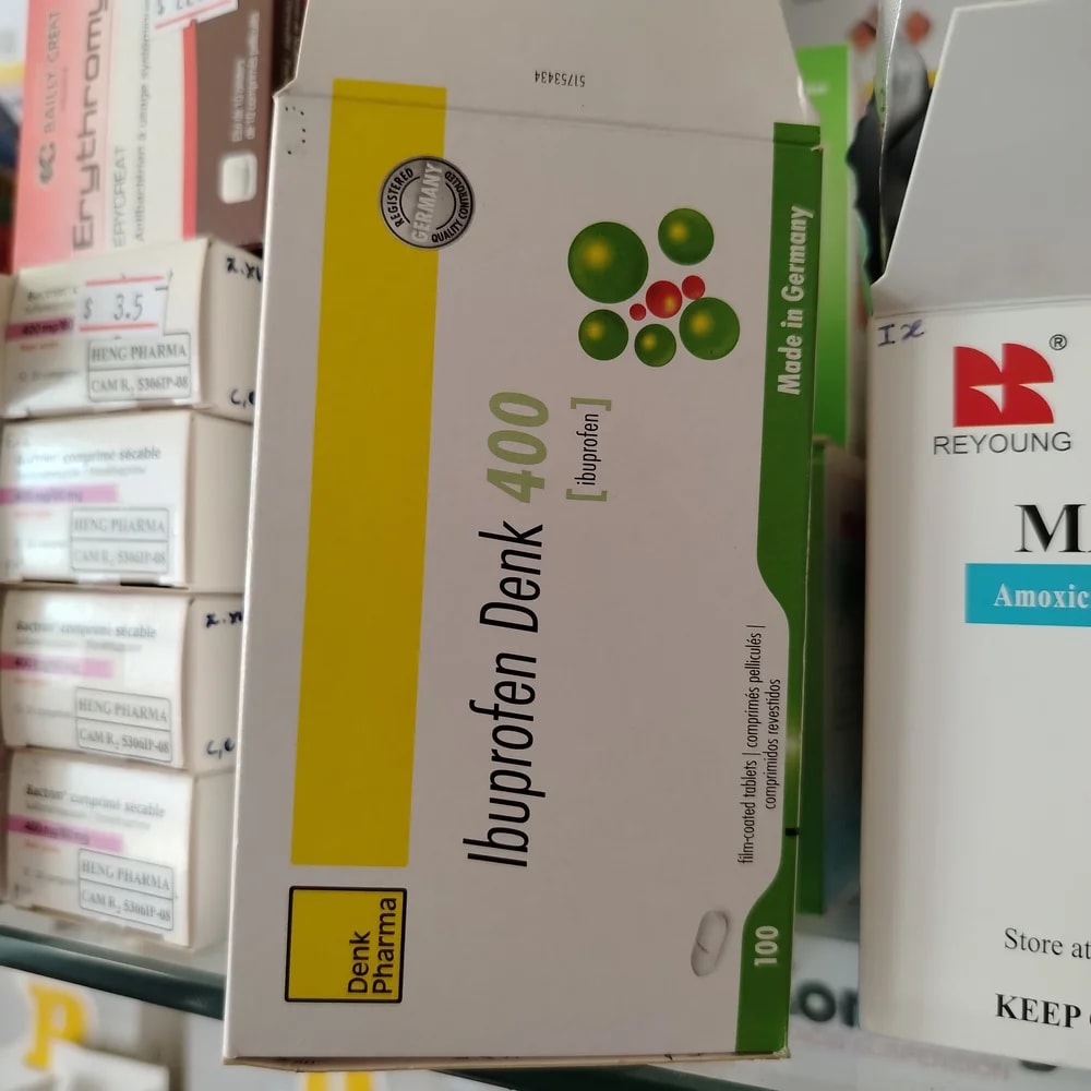 Ibuprofen Denk 400 400 mg per tablet - CHEANIMUL PHARMACY