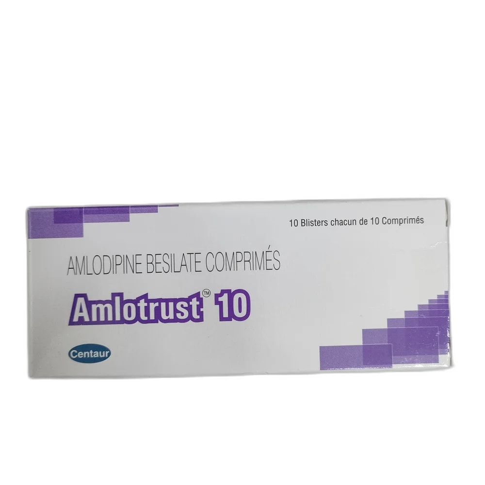 Amlotrust 10 mg - Depot De Pharmacie "A" Kim Houy