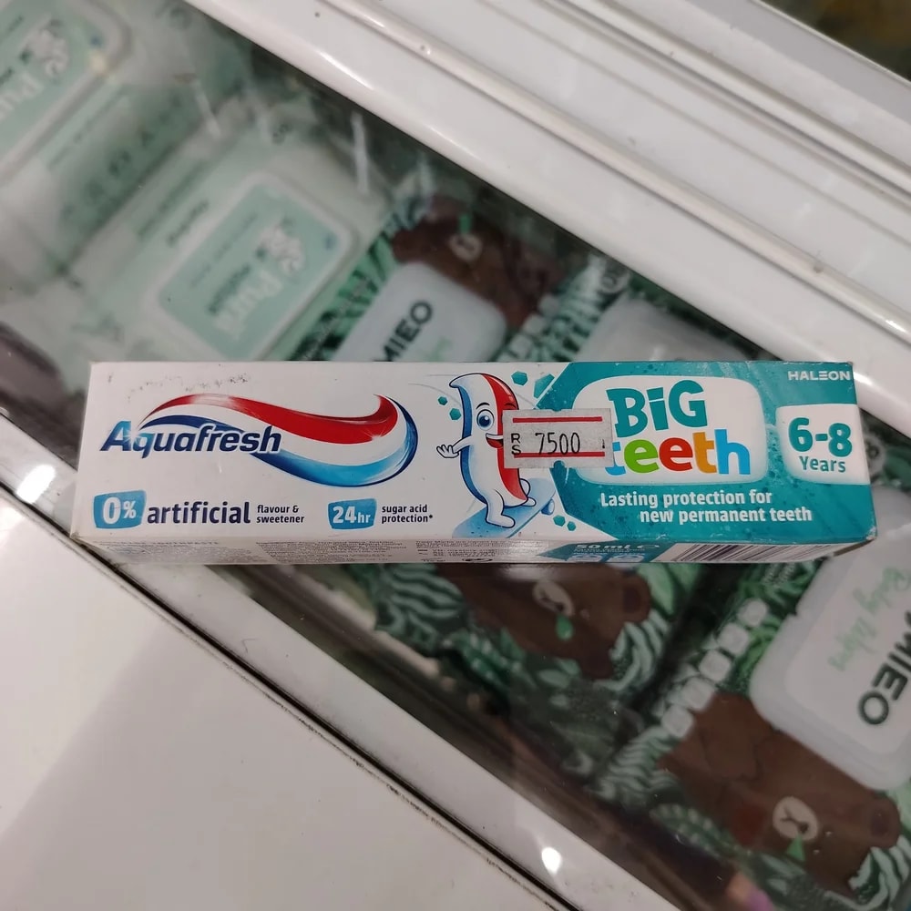 Aquafresh Big Teeth Kids Toothpaste (6–8 Years) 50 ml - Reachiny Pharmacy