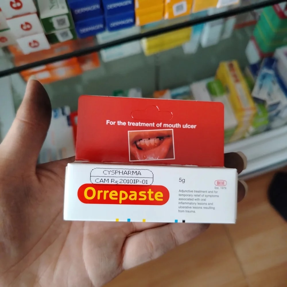 Orrepaste 0.1% w/w - Reachiny Pharmacy