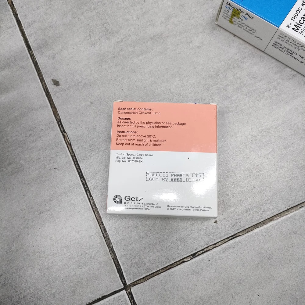 Advantec 16 mg / 12.5 mg - Depot De Pharmacie "A" Kim Houy
