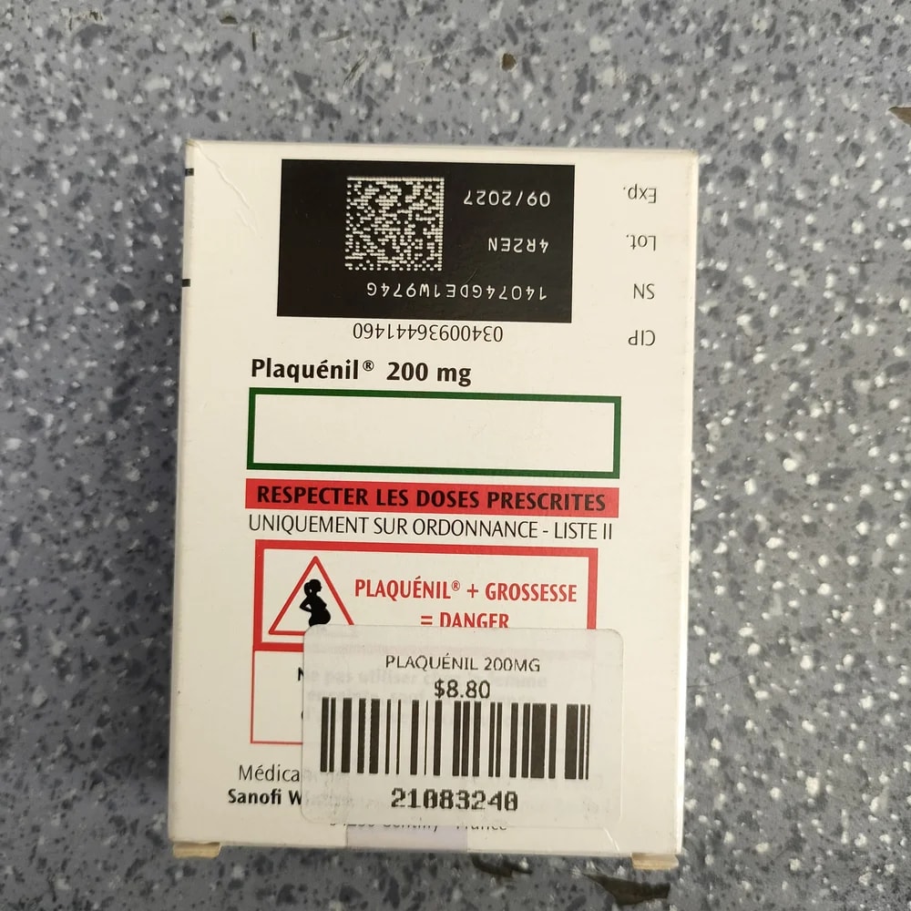 Plaquénil 200 mg - Depot De Pharmacie "A" Kim Houy