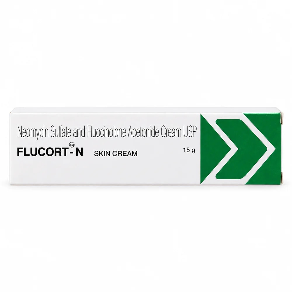 Flucort-N Skin Cream 0.025% w/w / 0.5% w/w - Reachiny Pharmacy