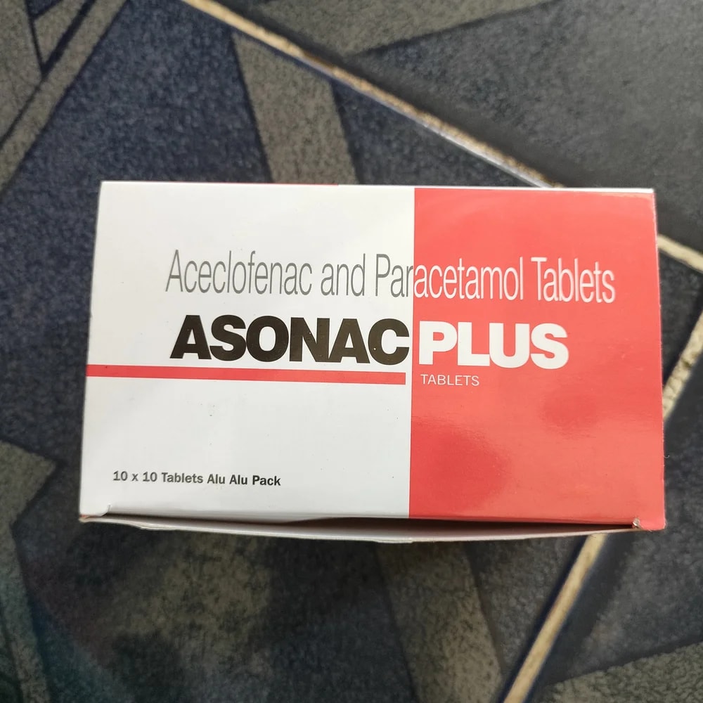 Asonac Plus 100 mg / 500 mg - Sann Sopheachenda Pharmacy