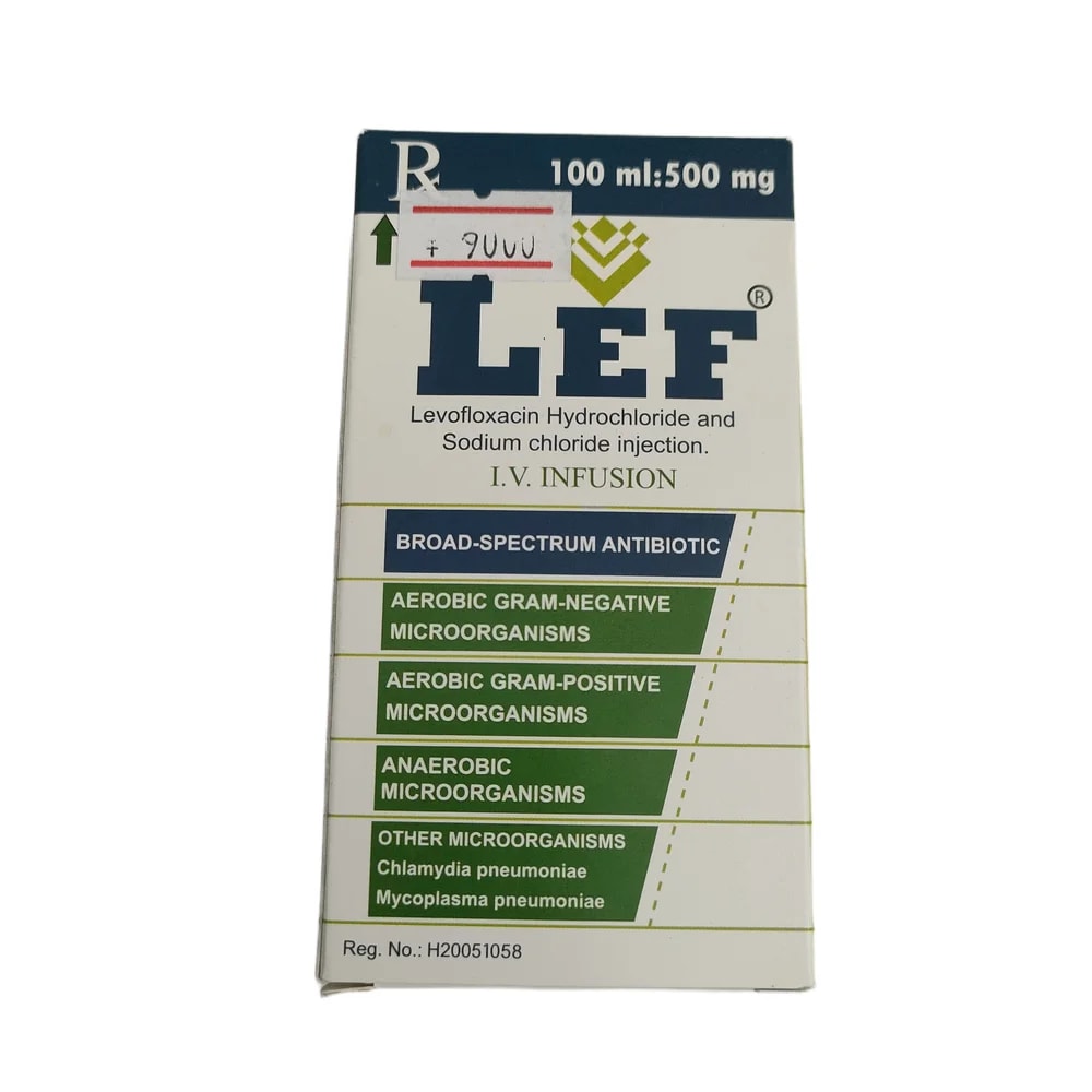 LEF 500 mg / 100 ml - PHARMACY PONLEU AOSOT