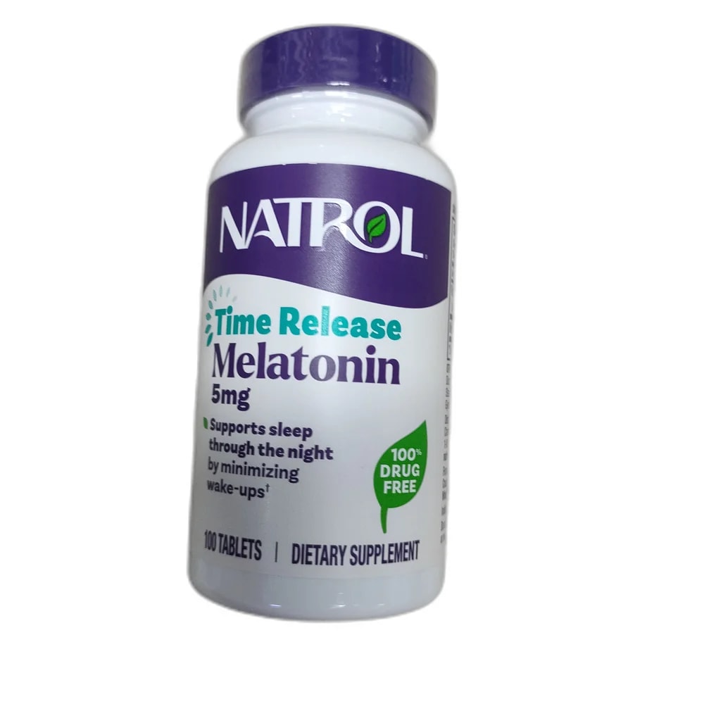 Natrol Time Release Melatonin 5 mg - Depot de Pharmacie B Rotha