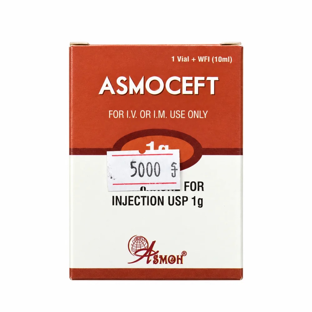 Asmoceft 1 g - Sann Sopheachenda Pharmacy