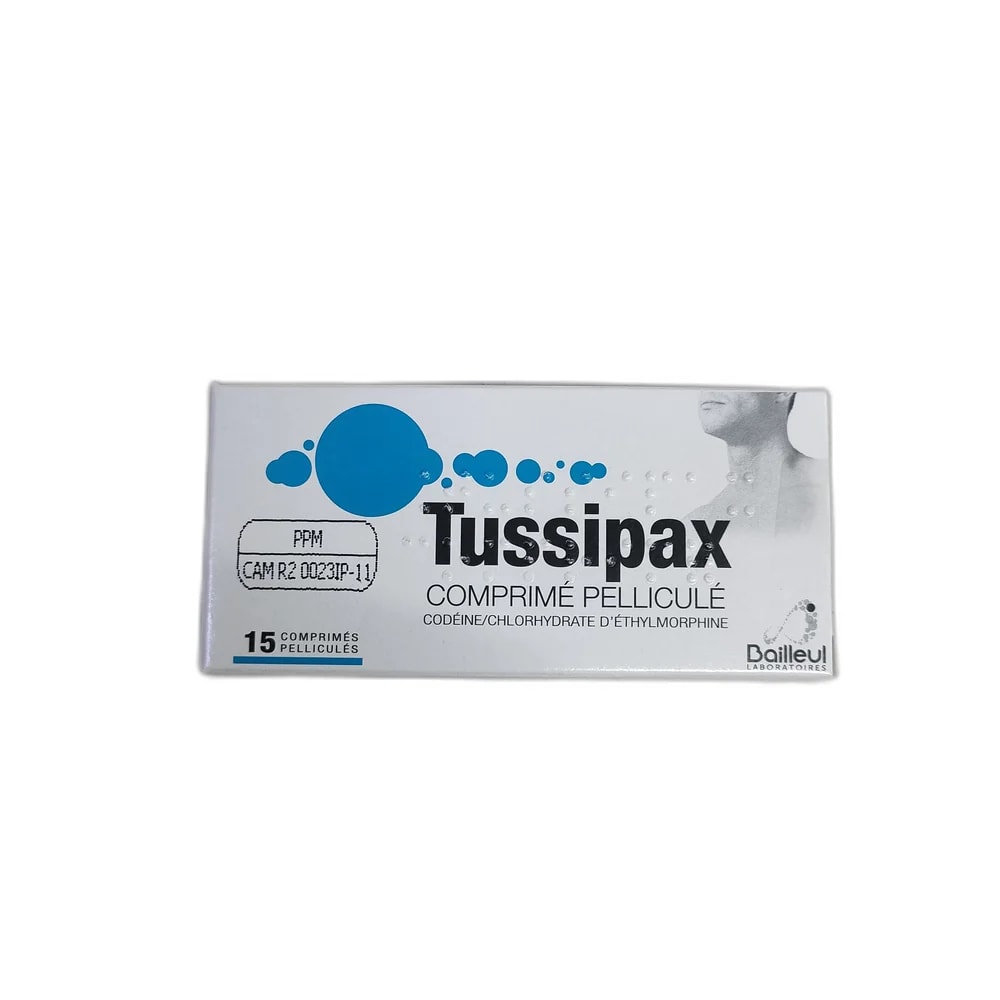 Tussipax 10 mg + 10 mg - Depot de Pharmacie B Rotha