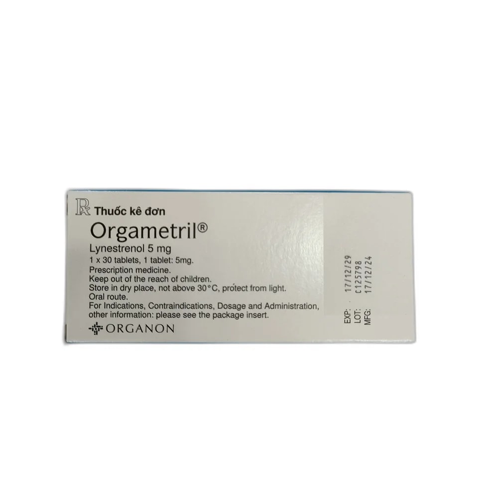 Orgametril 5 mg - Reachvong Pharmacy