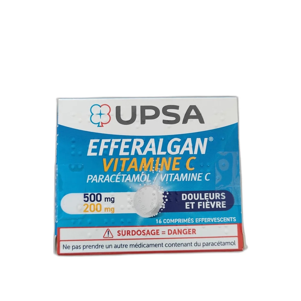 Efferalgan Vitamine C 500 mg / 200 mg - SUKHA PHARMACY