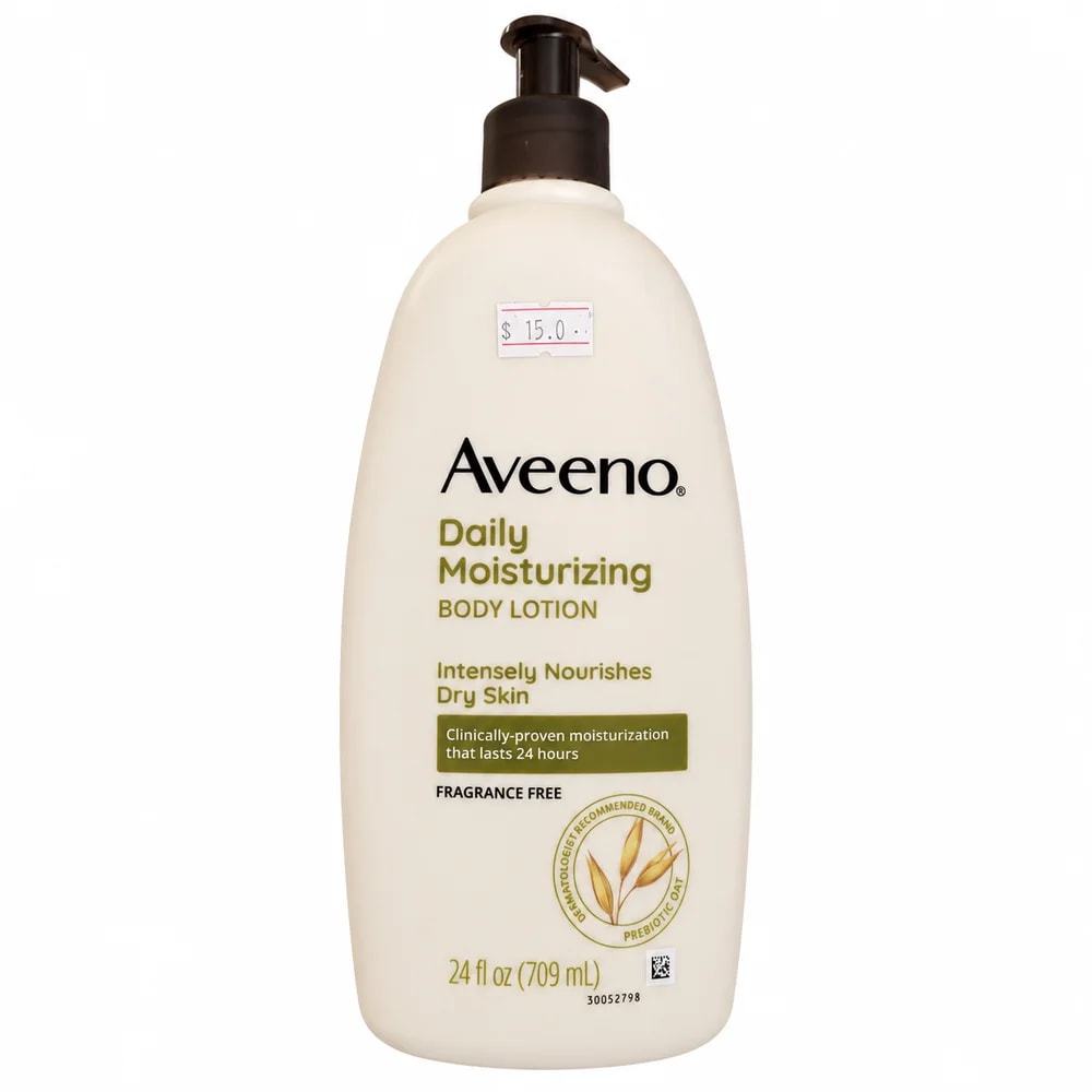 Aveeno Daily Moisturizing Body Lotion 709 mL - Pharmacy Krech hong