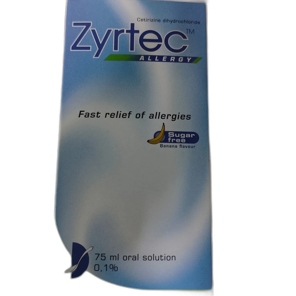 Zyrtec 1 mg/ml (0.1%) - PHARMACIE PORNLEU PICH
