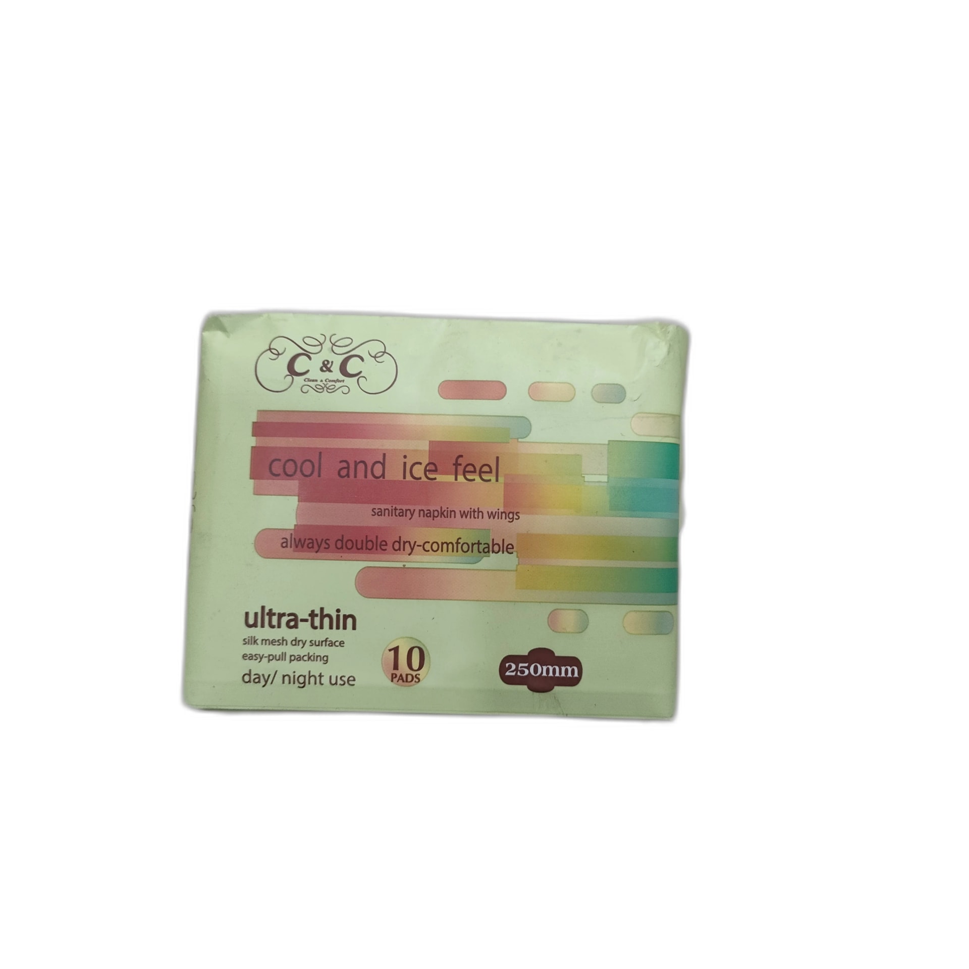 C&C Cool and Ice Feel 10 pads - PONLEU DOUNG DARA PHARMACY