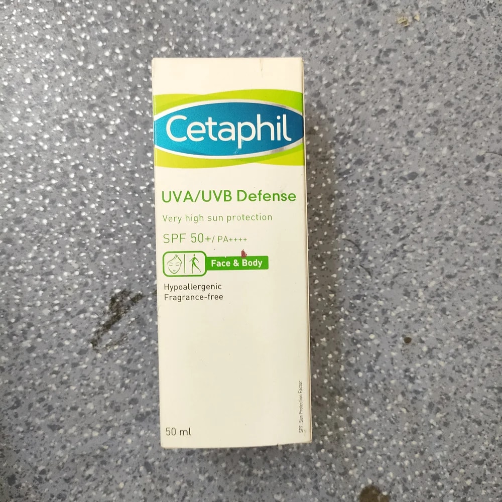Cetaphil UVA/UVB Defense SPF 50+ PA++++ SPF 50+ PA++++ - Depot De Pharmacie "A" Kim Houy
