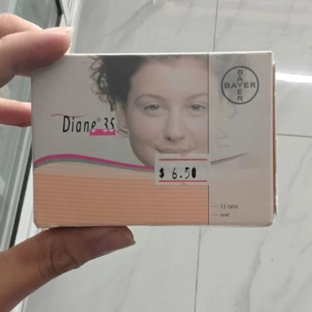 Diane-35 Cyproterone Acetate 2 mg + Ethinyl Estradiol 0.035 mg - SETHIKA CARE Pharmacy