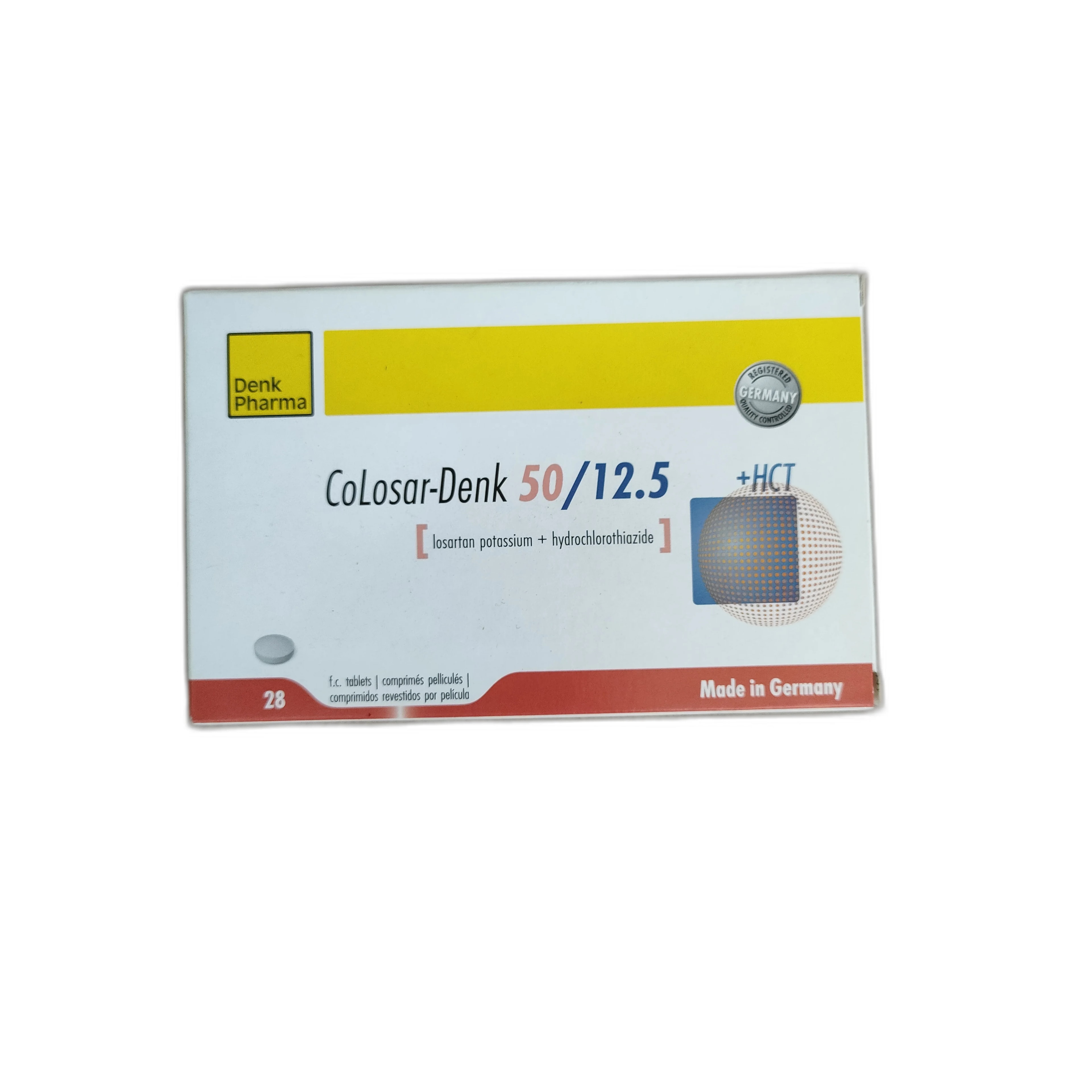 CoLosar-Denk 50/12.5 mg - ឱសថស្ថាន សិរីមង្គលថ្មី