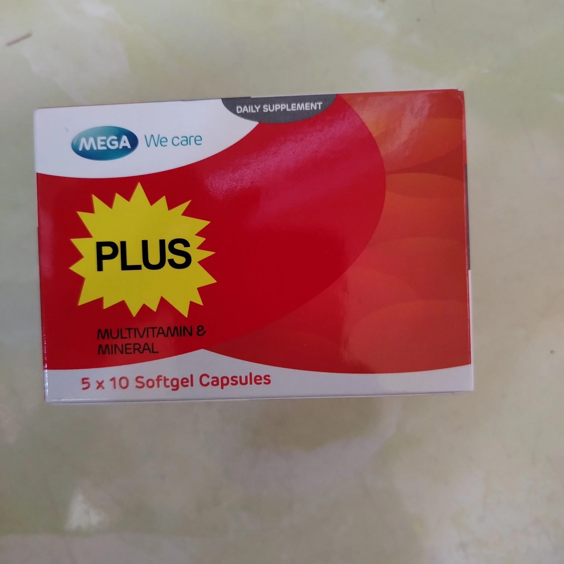 Plus Multivitamin Mineral Each softgel capsule contains: Vitamin A (as Palmitate) 2000 IU, Vitamin B1 1 mg, Vitamin B2 1 mg, Vitamin B6 1.34 mg, Vitamin B12 1 mcg, Vitamin C 33.30 mg, Vitamin D 270 IU, Calcium-Pantothenate 1 mg, Nicotinamide 8 mg, Iron (Ferrous Sulfate) 5 mg, Copper (Copper Sulfate) 0.01 mg, Magnesium (Magnesium Sulfate) 1 mg, Manganese (Manganese Sulfate) 0.01 mg, Potassium (Potassium Sulfate) 1 mg, Iodine (Potassium Iodide) 0.0015 mg, Phosphorous (Dicalcium Phosphate) 150 mg, Calcium (Dicalcium Phosphate) 190 mg, Zinc (Zinc Sulfate) 0.15 mg - Phal Cham Rouen