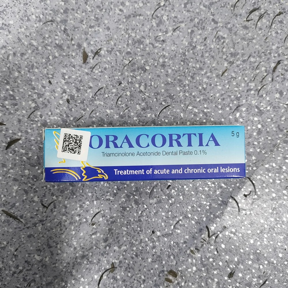 Oracortia 1.0 mg/g (0.1%) - Depot De Pharmacie "A" Kim Houy