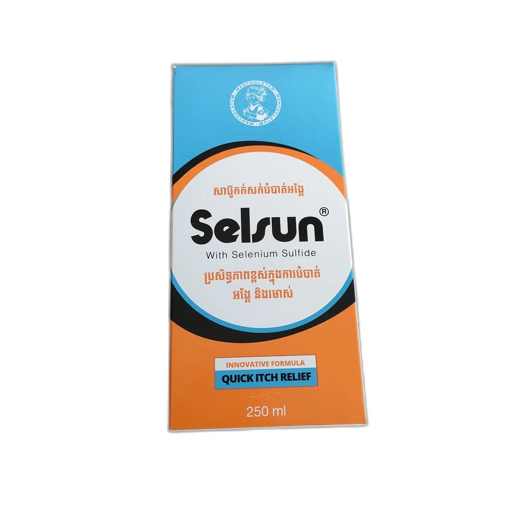 Selsun Shampoo with Selenium Sulfide 250 ml 250 mL - SUKHA PHARMACY