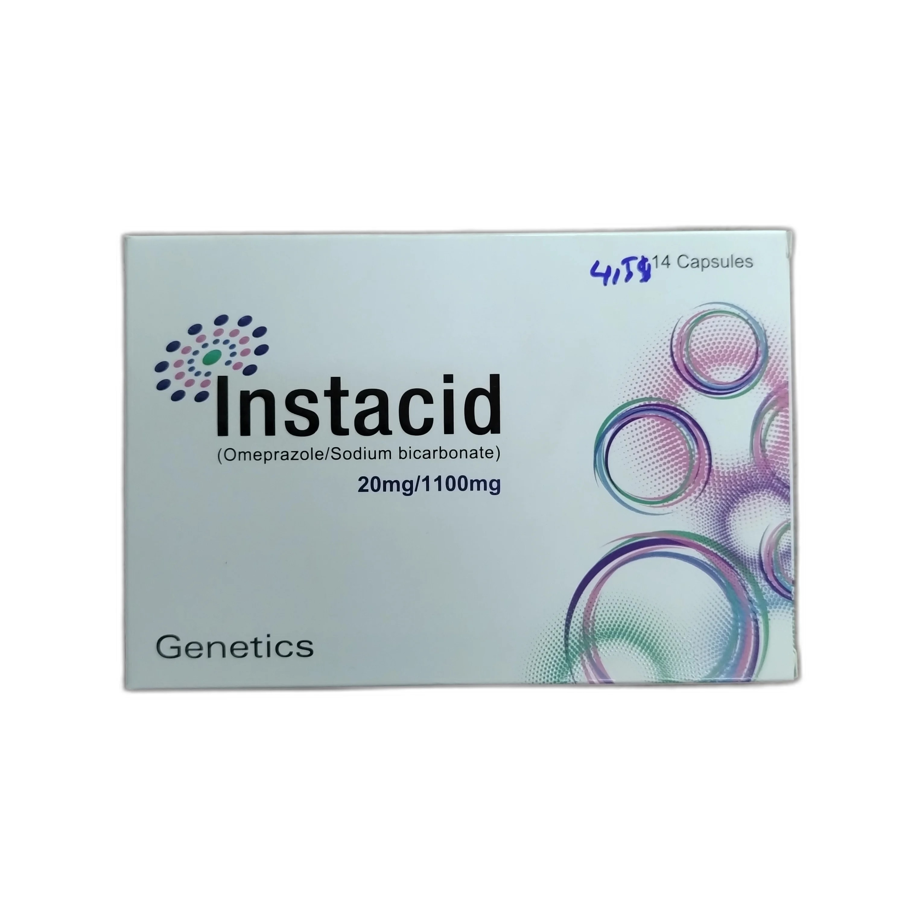 Instacid 20 mg / 1100 mg - DARAREASH PHARMACY