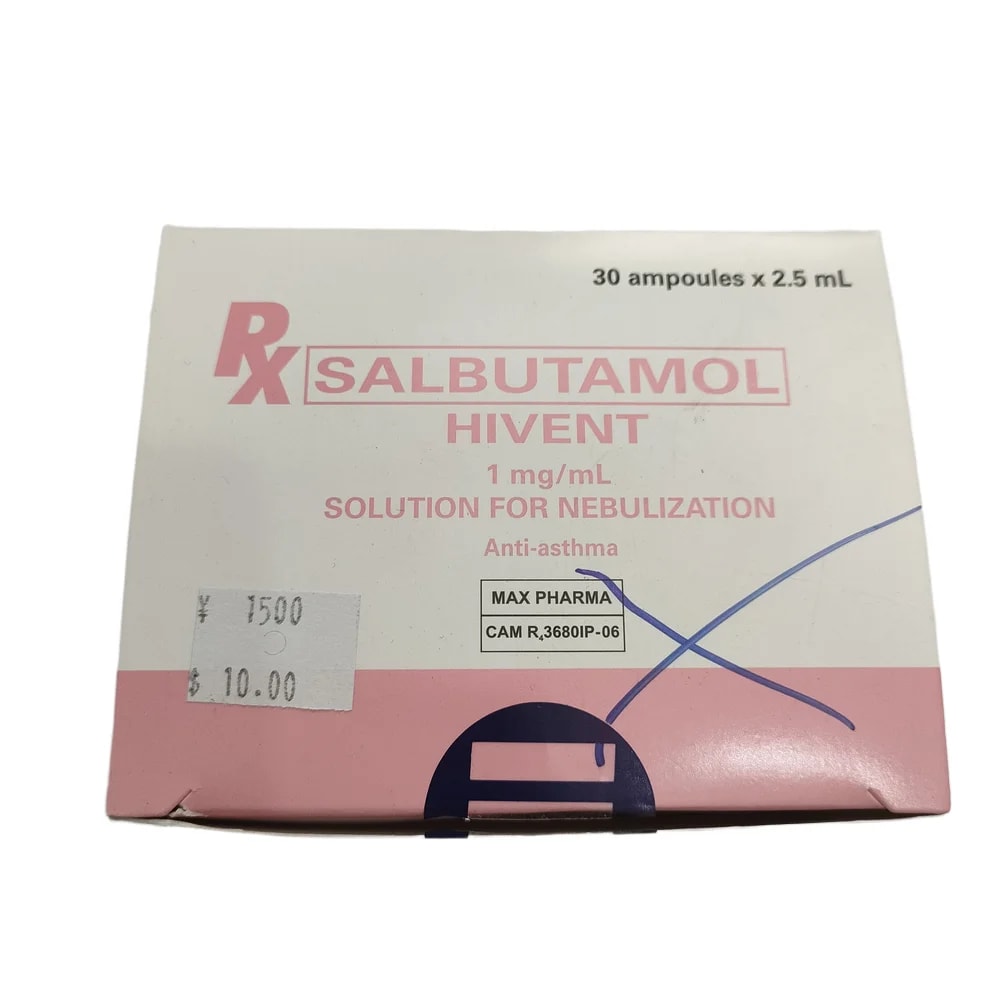 Salbutamol Hivent 1 mg/mL - PHARMACY PONLEU AOSOT