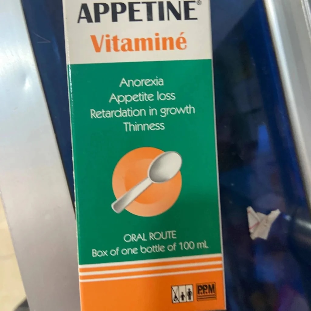 APPETINE Vitamine SYRUP 100ml - MONGKUL SOKHAPHEAP PHARMACY