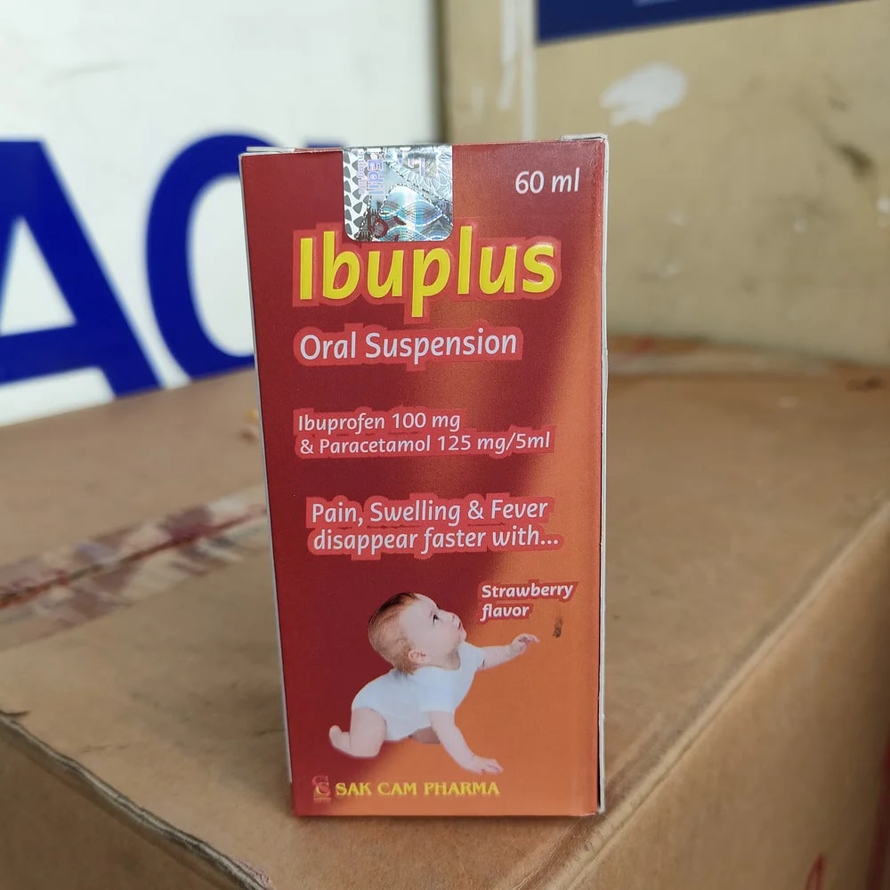 Ibuplus Ibuprofen 100 mg & Paracetamol 125 mg/5 ml - LEAN LEAN PHARMACY