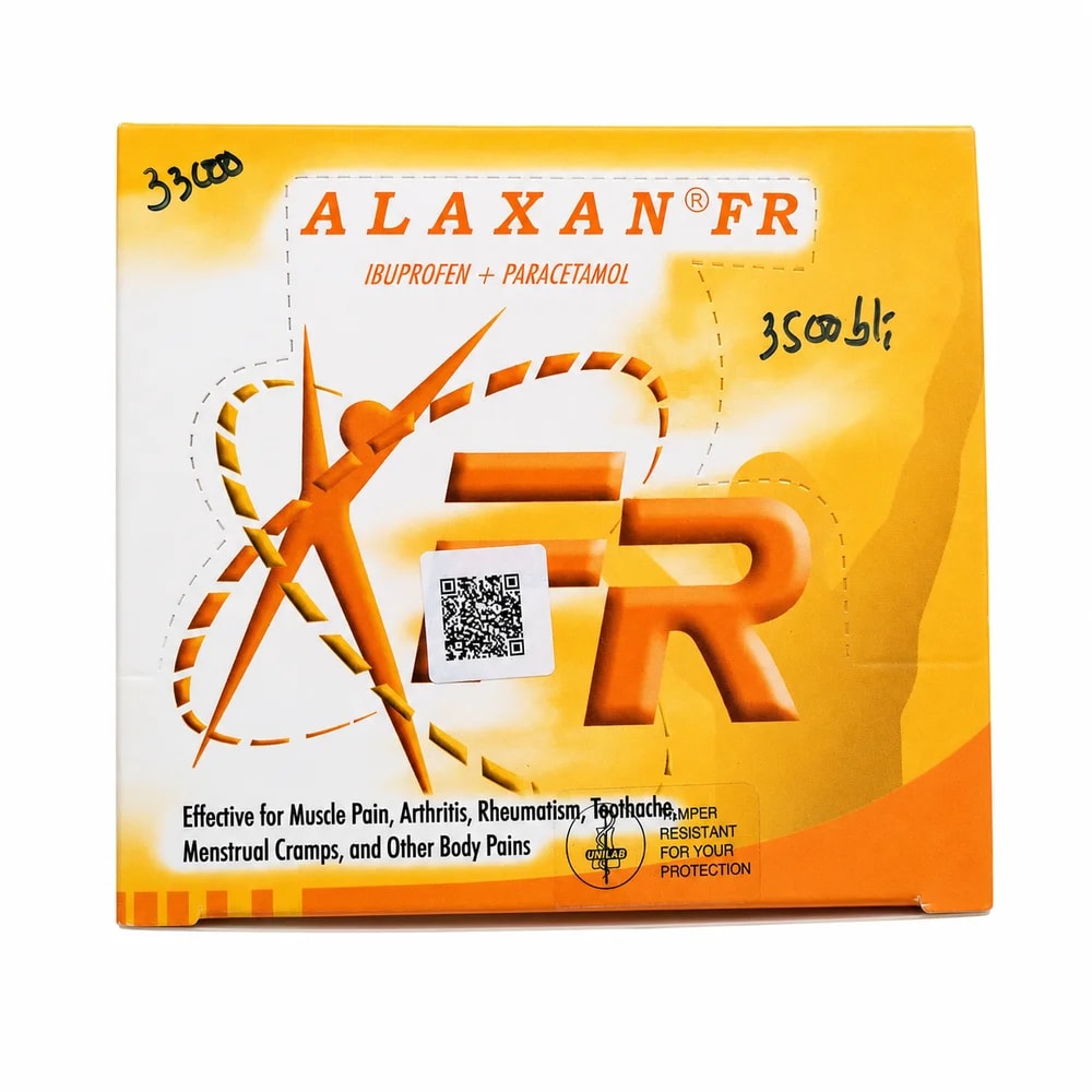 Alaxan FR 200 mg / 325 mg - Preah Chan Tep Pharmacy