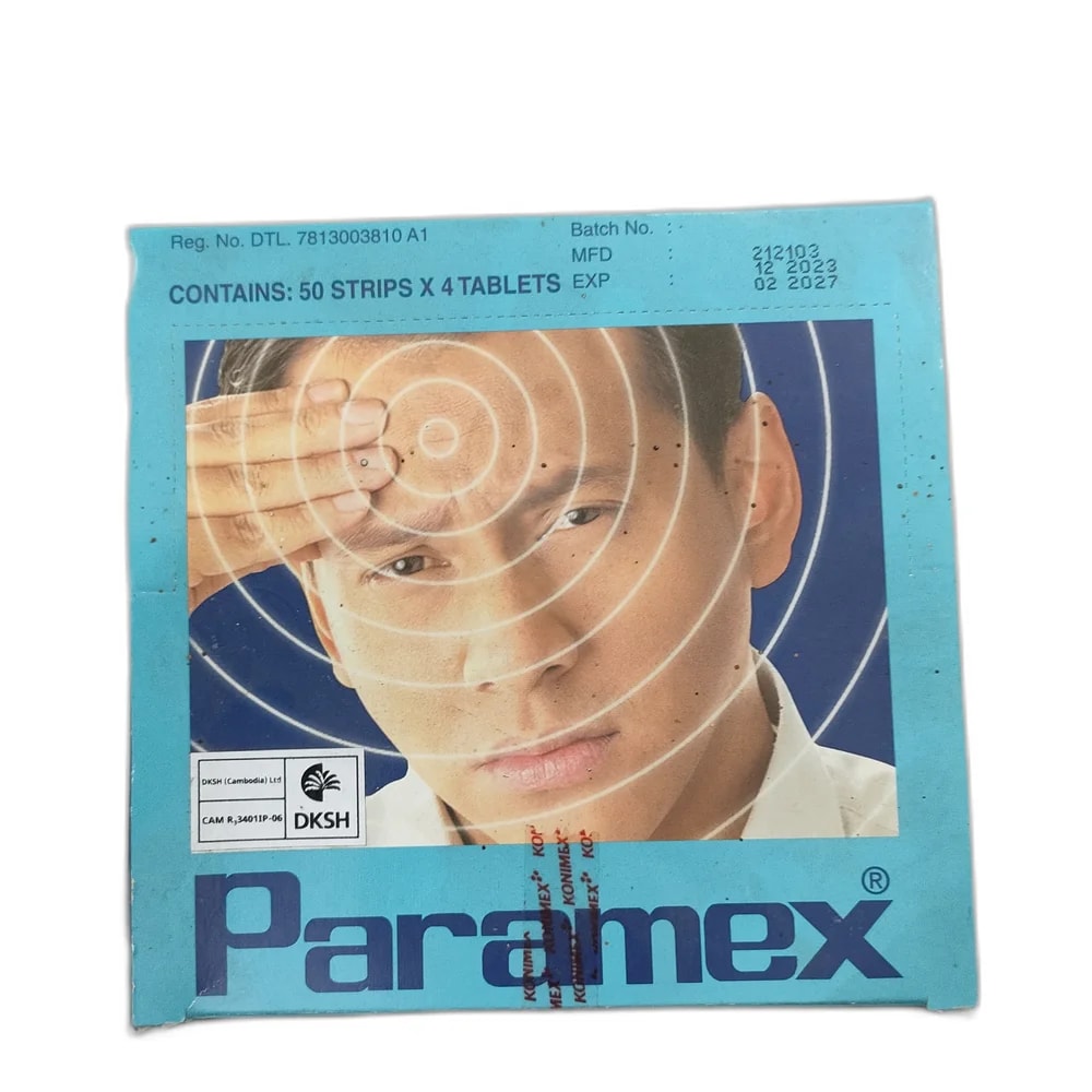 Paramex 150 mg / 250 mg / 1 mg / 50 mg - PHARMACIE MONGKUL